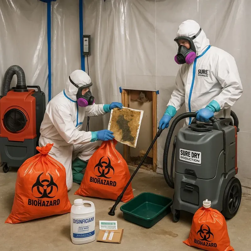 Contaminated Water Handling Protocols process in Port Vue, PA