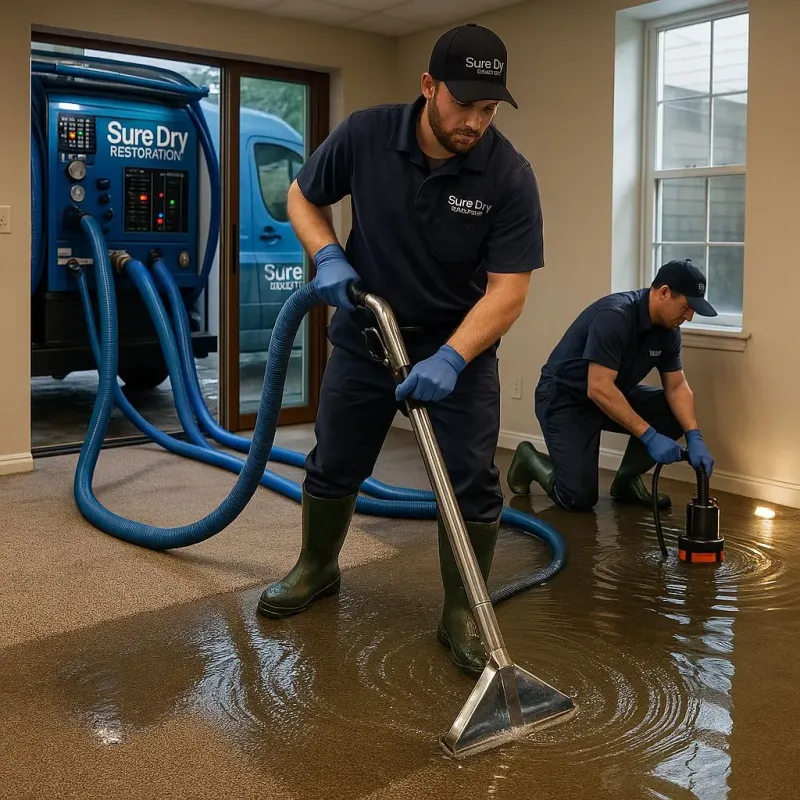 Water Extraction and Removal process in Port Vue, PA